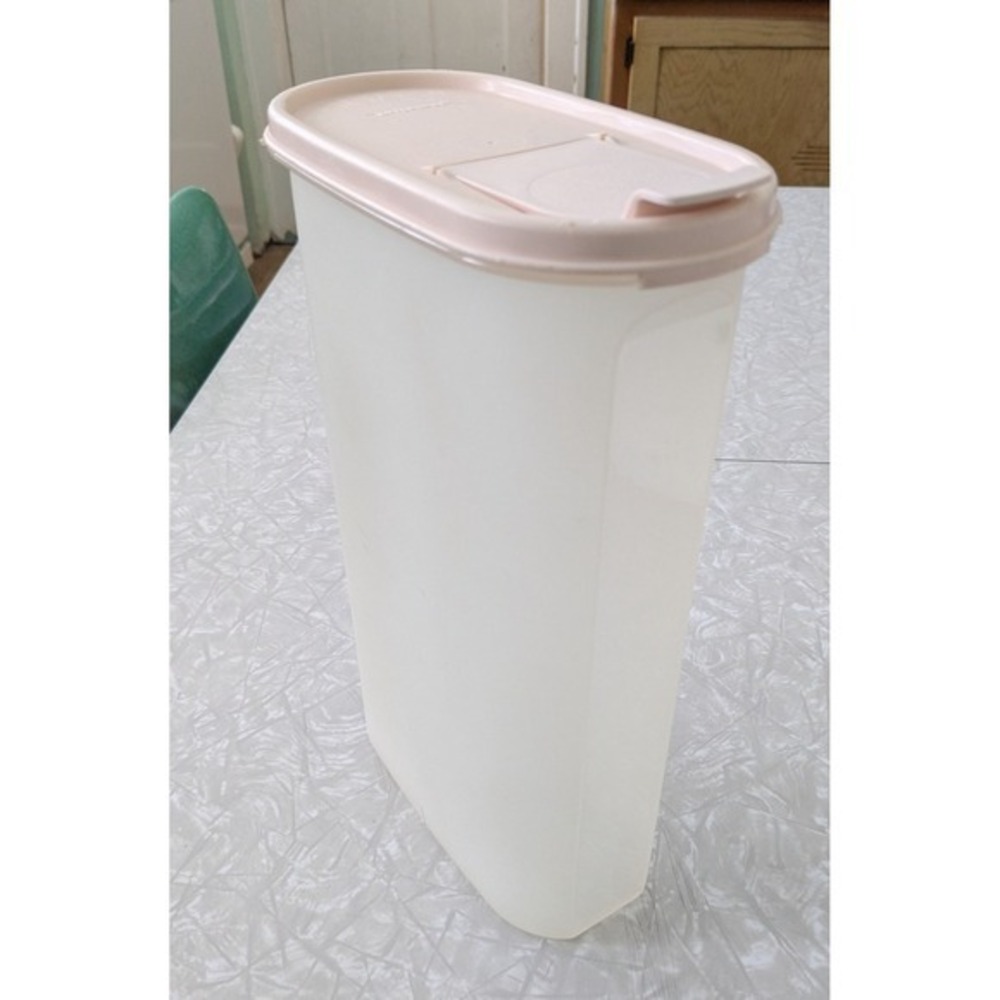 Vintage Tupperware Modular Mate Storage Container Tall 2.9L 12.25c Opaque & Tan